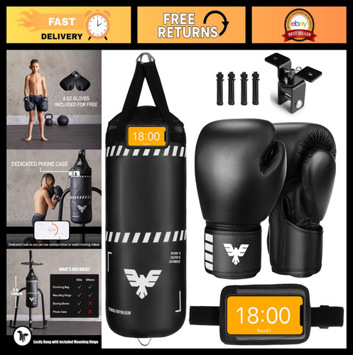 Kids boxing punching - kids,