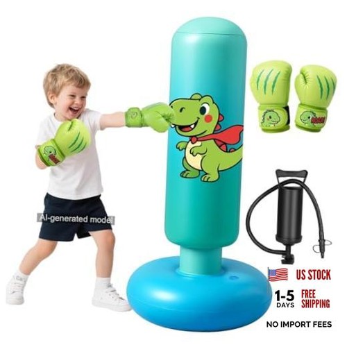 Inflatable punching bag - punching,