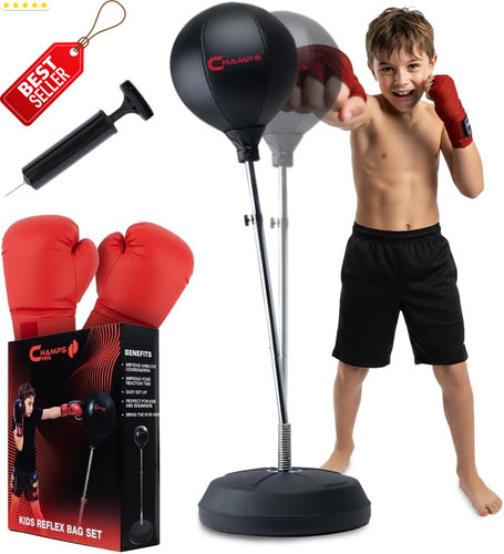 Kids freestanding punching bag - freestanding,