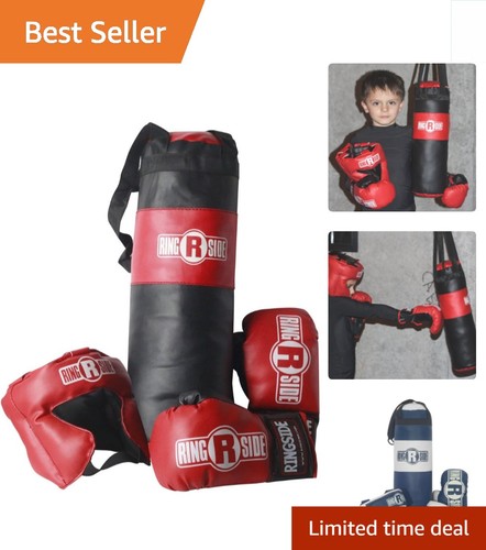 Black kids boxing set for - black,