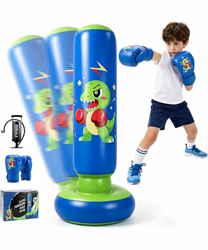 Kids standing punching bag set - punching,