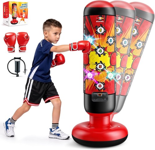 Kids punching bag with - with, boxing