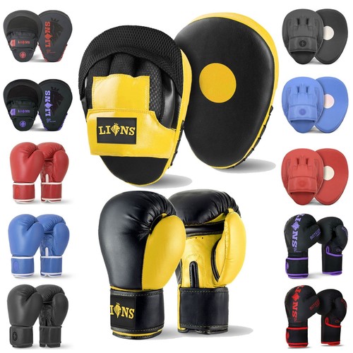 Kids boxing gloves focus pads - focus,