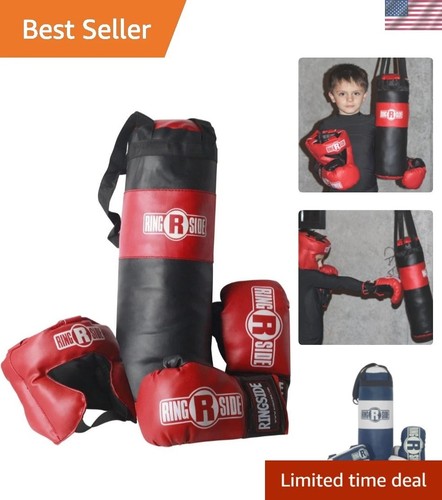 Black kids boxing set - black,